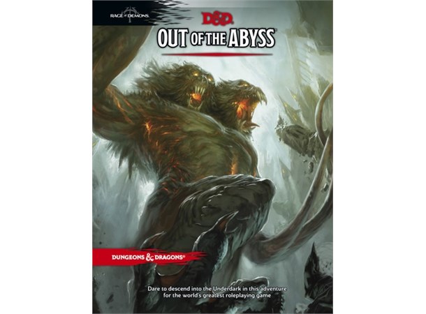 D&D Adventure Out of the Abyss Dungeons & Dragons Scenario Level 1-15 